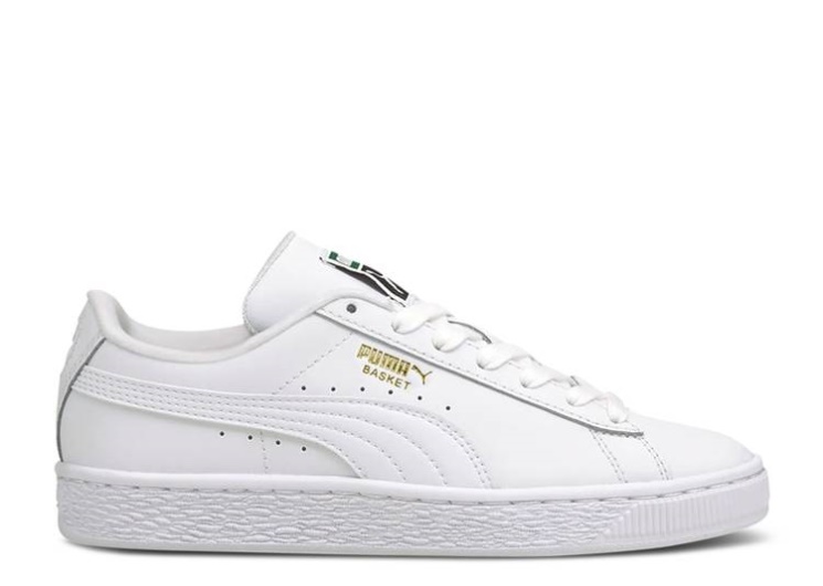 Puma Basket Classic 21 Jr - Triple White