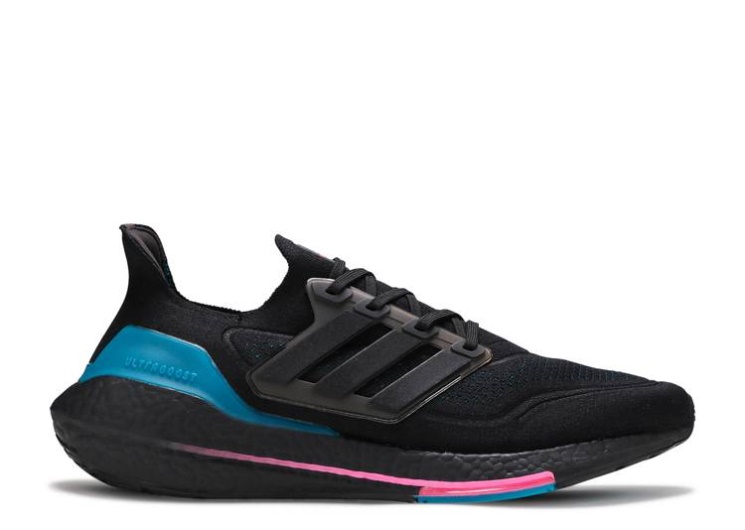 Adidas Ultraboost 21 - Black Active Teal