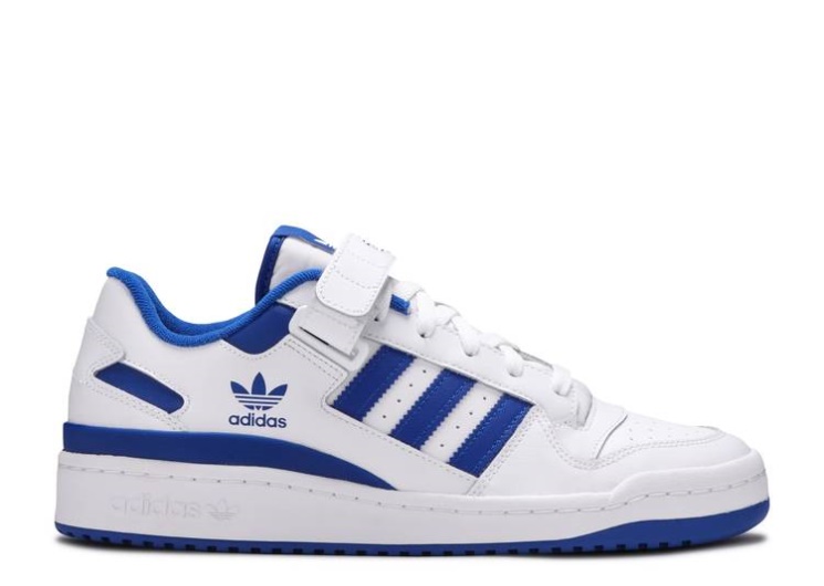 Adidas Forum Low - White Royal Blue