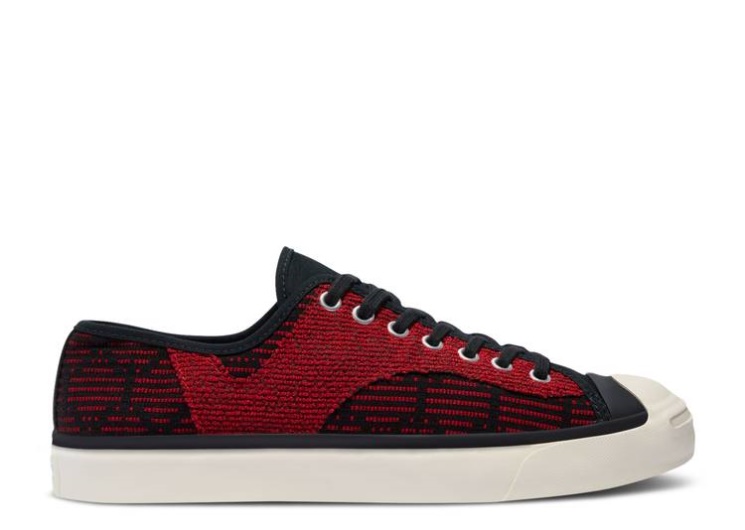 Converse Jack Purcell Rally - Patchwork Black/Tomatopuree/White