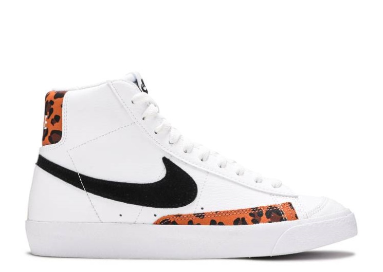 Nike Blazer Mid '77 Gs - White Leopard