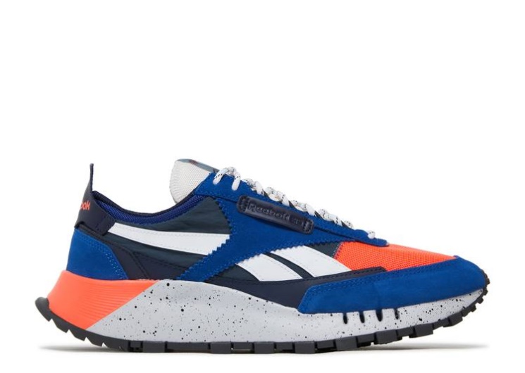 Reebok Classic Leather Legacy - Collegiate Royal Orange Speckle