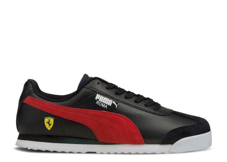 Puma Scuderia Ferrari X Roma - Black Rosso Corsa
