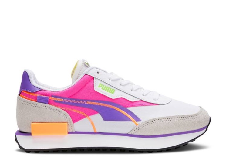 Puma Wmns Future Rider Twofold - White Luminous Purple