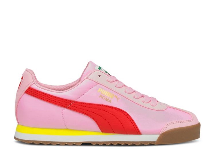 Puma Roma Basic Summer Jr - Pink Lady Poppy Red