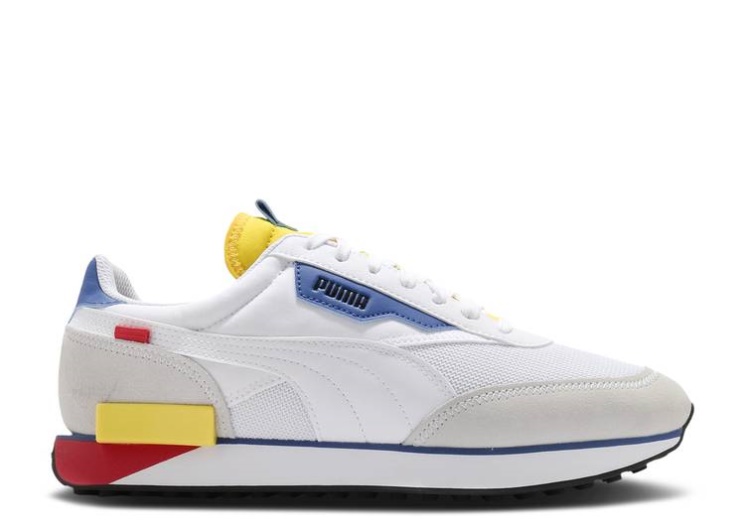 Puma Future Rider - Neon Play White/Maize