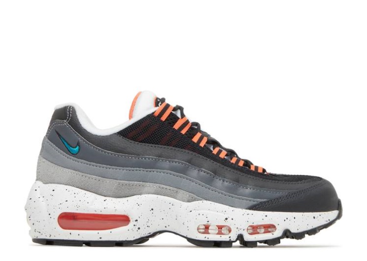 Nike Air Max 95 Recraft Gs - Black Aquamarine