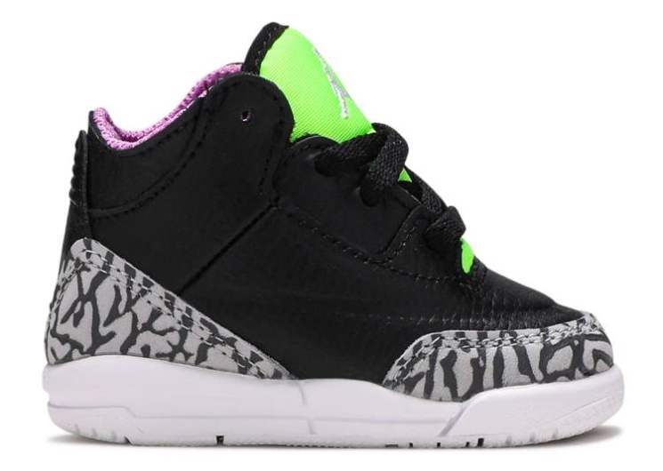 Air Jordan 3 Retro Td - Electric Green