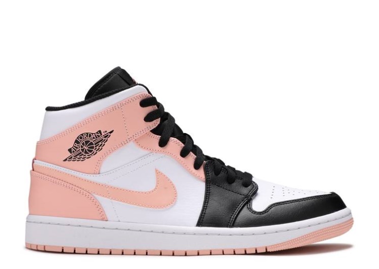 Air Jordan 1 Mid - Crimson Tint