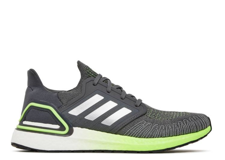 Adidas Ultraboost 20 - Grey Signal Green