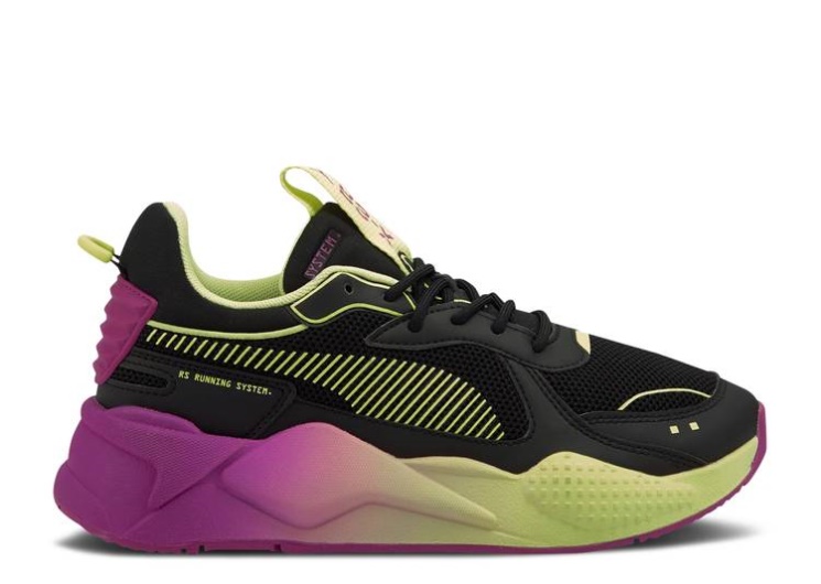 Puma Wmns Rs-X - Neo Pop Black/Yellow/Byzantium