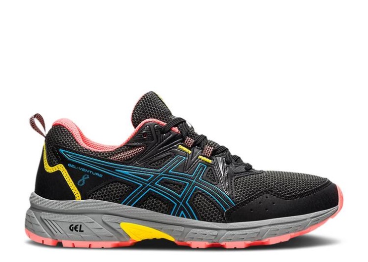 Asics Wmns Gel Venture 8 - Black Digital Aqua