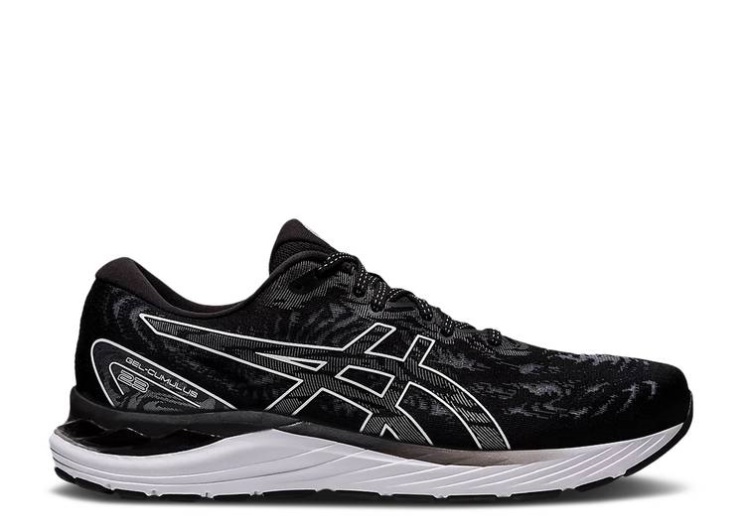 Asics Gel Cumulus 23 4E Wide - Black White