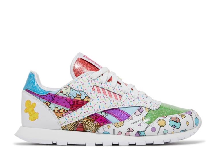 Reebok Hasbro X Classic Leather Big Kid - Candy Land