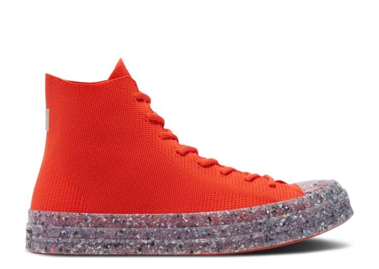 Converse Renew Chuck 70 Knit High - Bright Poppy