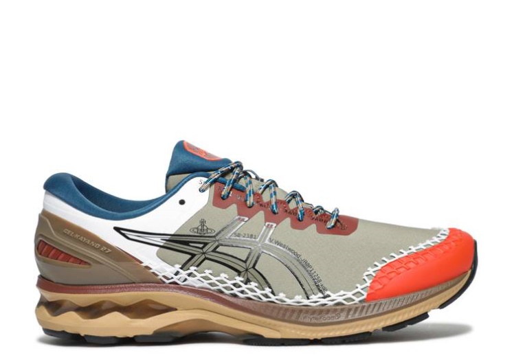 Asics Vivienne Westwood X Gel Kayano 27 De - Lichen Green Brown