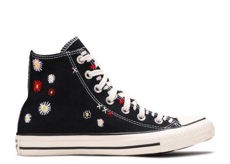 Converse Wmns Chuck Taylor All Star High - Daisy Embroidery