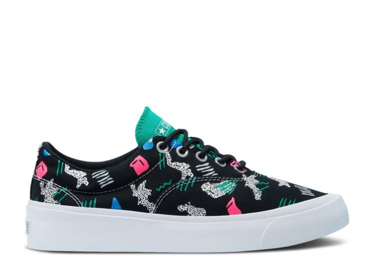 Converse Skid Grip Cvo - Archive Print Black/Court Green/White