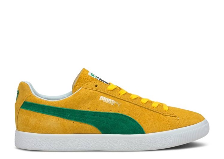 Puma Suede Vintage Retro Made In Japan - Spectra Yellow Amazon Green
