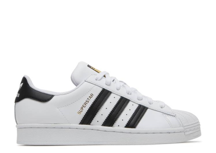 Adidas Superstar J - White Black