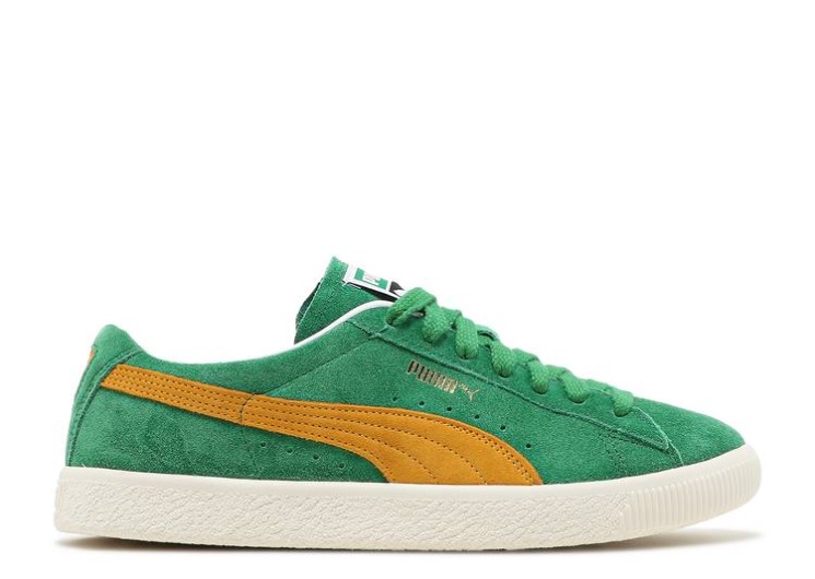 Puma Suede Vintage - Amazon Green Saffron