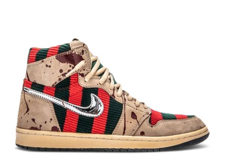 Shoe Surgeon X Air Jordan 1 High - Freddy Krueger Custom
