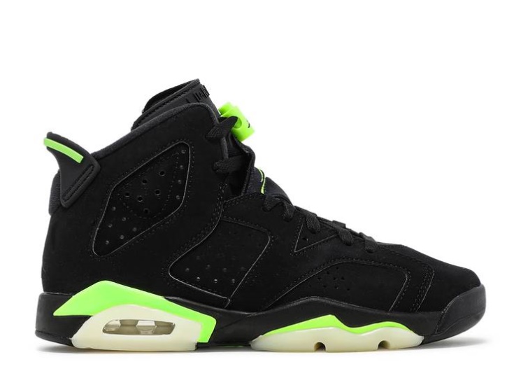 Air Jordan 6 Retro Gs - Electric Green