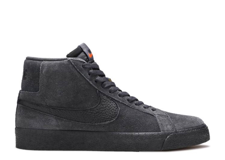 Nike Zoom Blazer Mid Iso Sb - Label Smoke Grey/Black/Smoke Grey