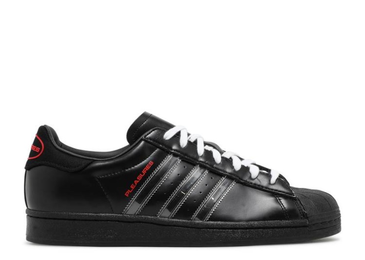 Adidas Pleasures X Superstar - Black