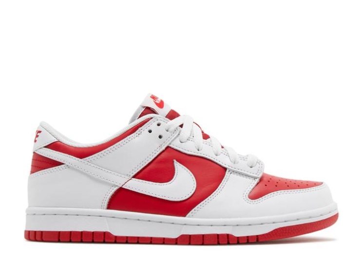 Nike Dunk Low Gs - Championship Red