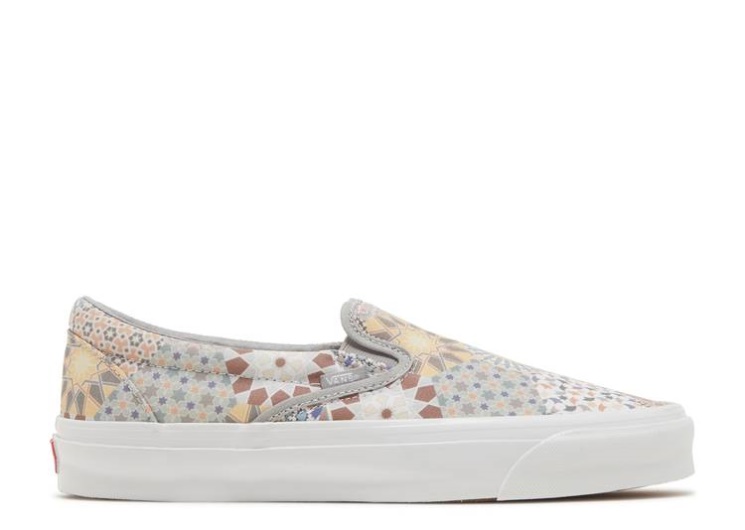 Vans Kith X Vault Og Classic Slip-On Lx - Multi Tile
