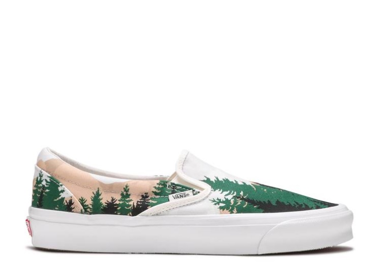 Vans Kith X Vault Og Classic Slip-On Lx - Treescape