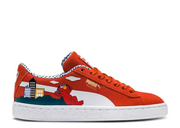 Puma Sesame Street X Suede Jr - 50Th Anniversary