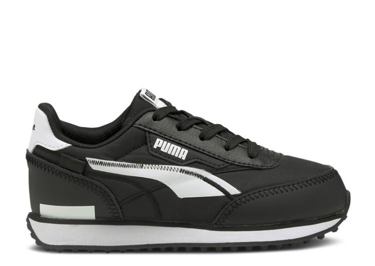 Puma Future Rider Little Kid - Black White