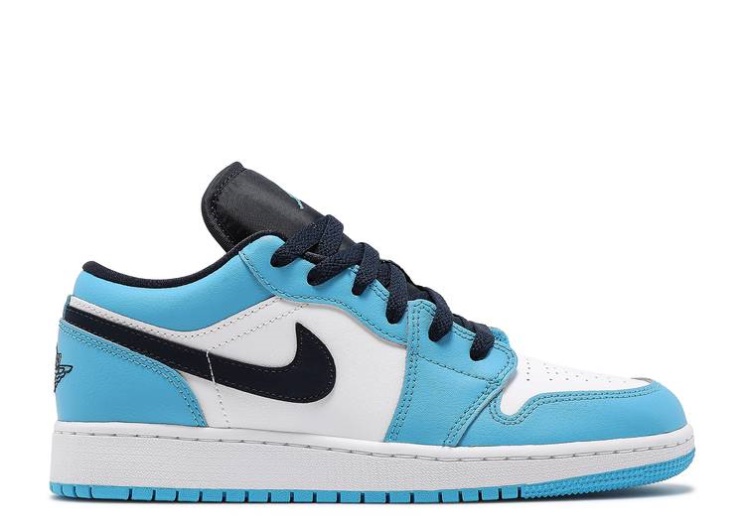 Air Jordan 1 Low Gs - Unc