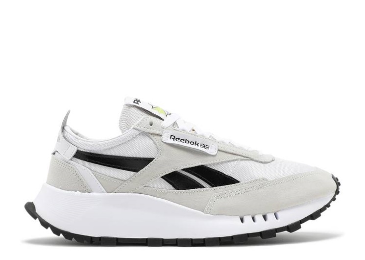 Reebok Classic Leather Legacy White/Core Black/Acid Yellow