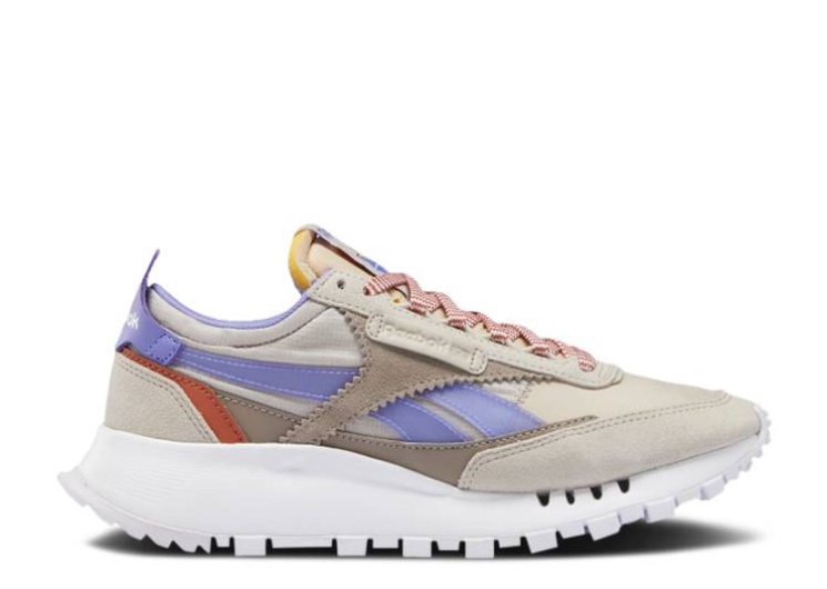 Reebok Wmns Classic Leather Legacy - Sand Stone Hyper Purple