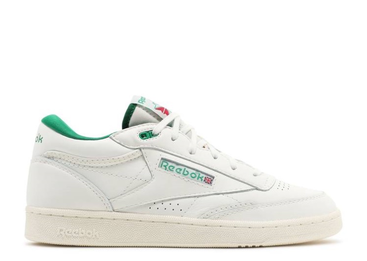 Reebok Club C Mid 2 Vintage - Chalk Glen Green
