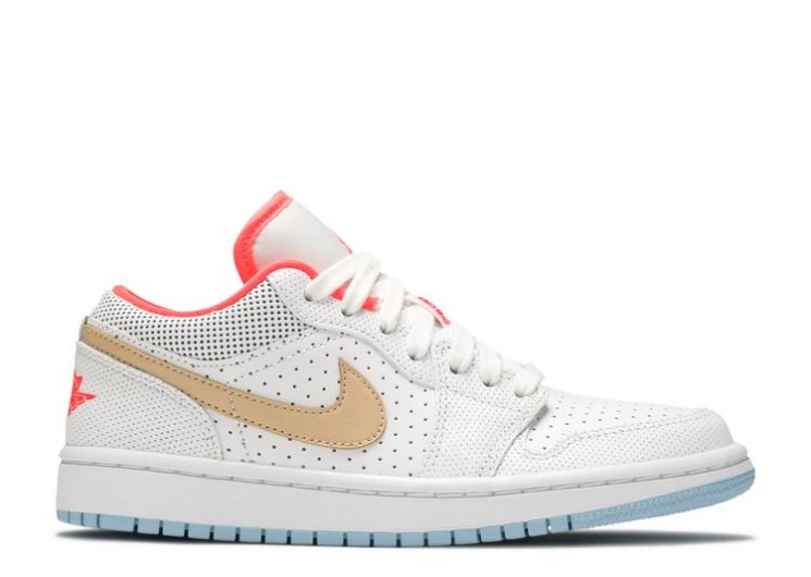 Wmns Air Jordan 1 Low Se - White Sesame