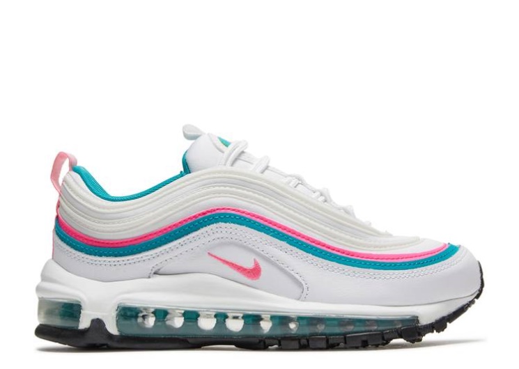 Nike Wmns Air Max 97 - White Pink Turbo Green