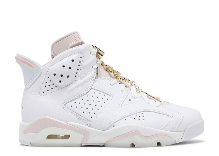 Wmns Air Jordan 6 Retro - Gold Hoops