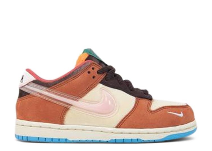 Nike Social Status X Dunk Low Ps - Chocolate Milk