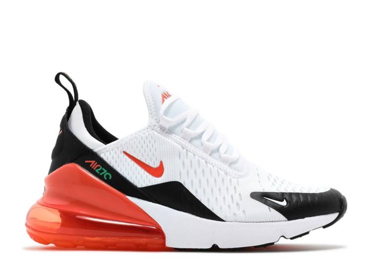 Nike Air Max 270 Gs - White Turf Orange