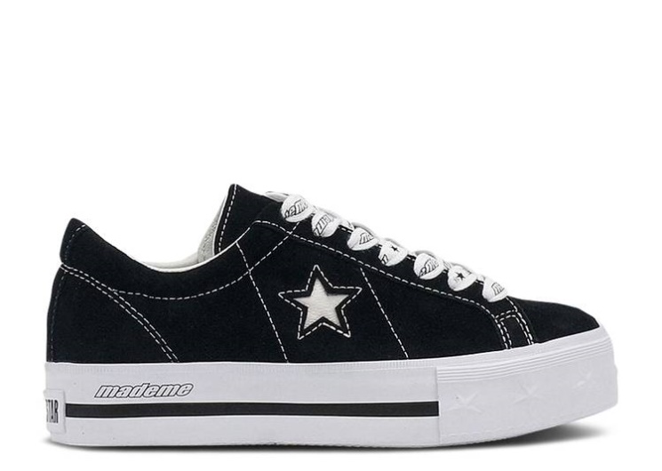 Converse Mademe X Wmns One Star Platform Low - Black