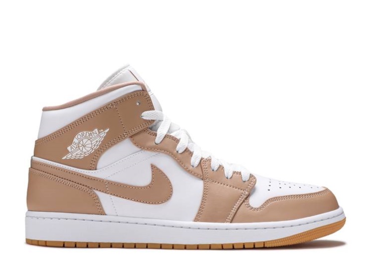 Air Jordan 1 Mid - Tan Gum