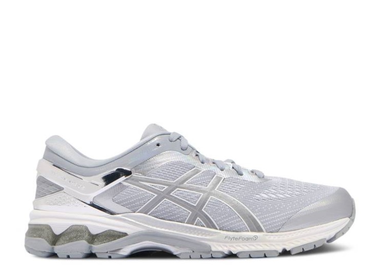 Asics Gel Kayano 26 Platinum - Piedmont Grey Silver