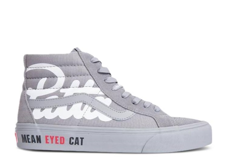 Vans Patta X Vault Sk8-Hi Reissue Vlt Lx - Mean Eyed Cat Frost Grey/Black