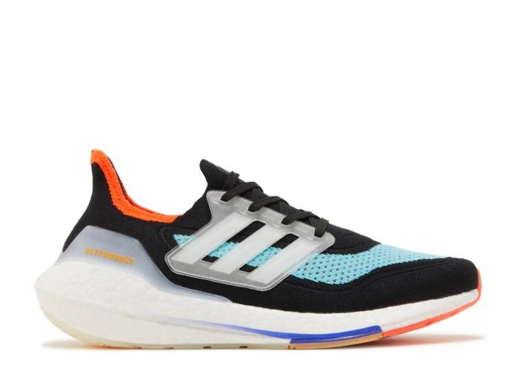 Adidas Ultraboost 21 - Black Pulse Aqua