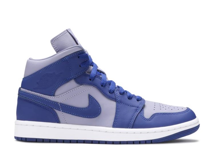 Wmns Air Jordan 1 Mid Se - Iron Purple Deep Royal