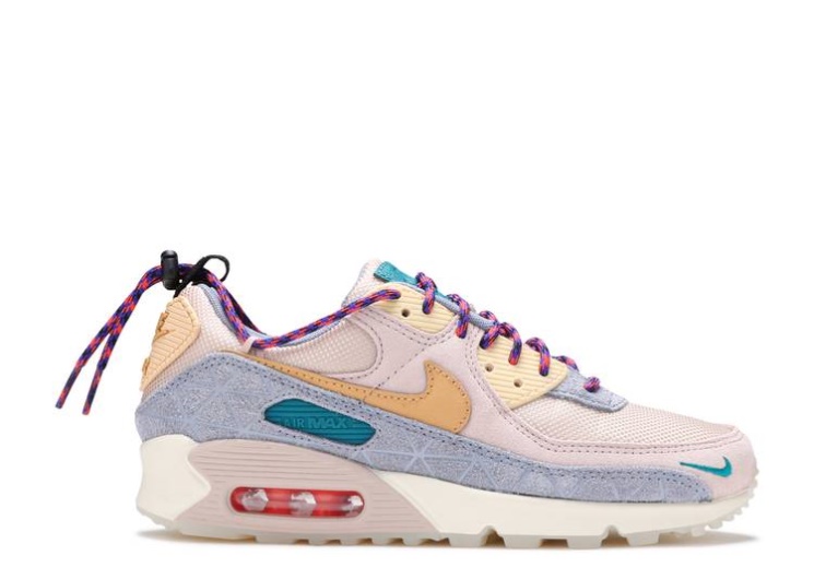 Nike Wmns Air Max 90 Se - Fossil Stone Ashen Slate